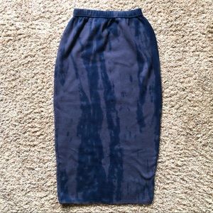 Eileen Fisher Tie-Dye Midi Skirt